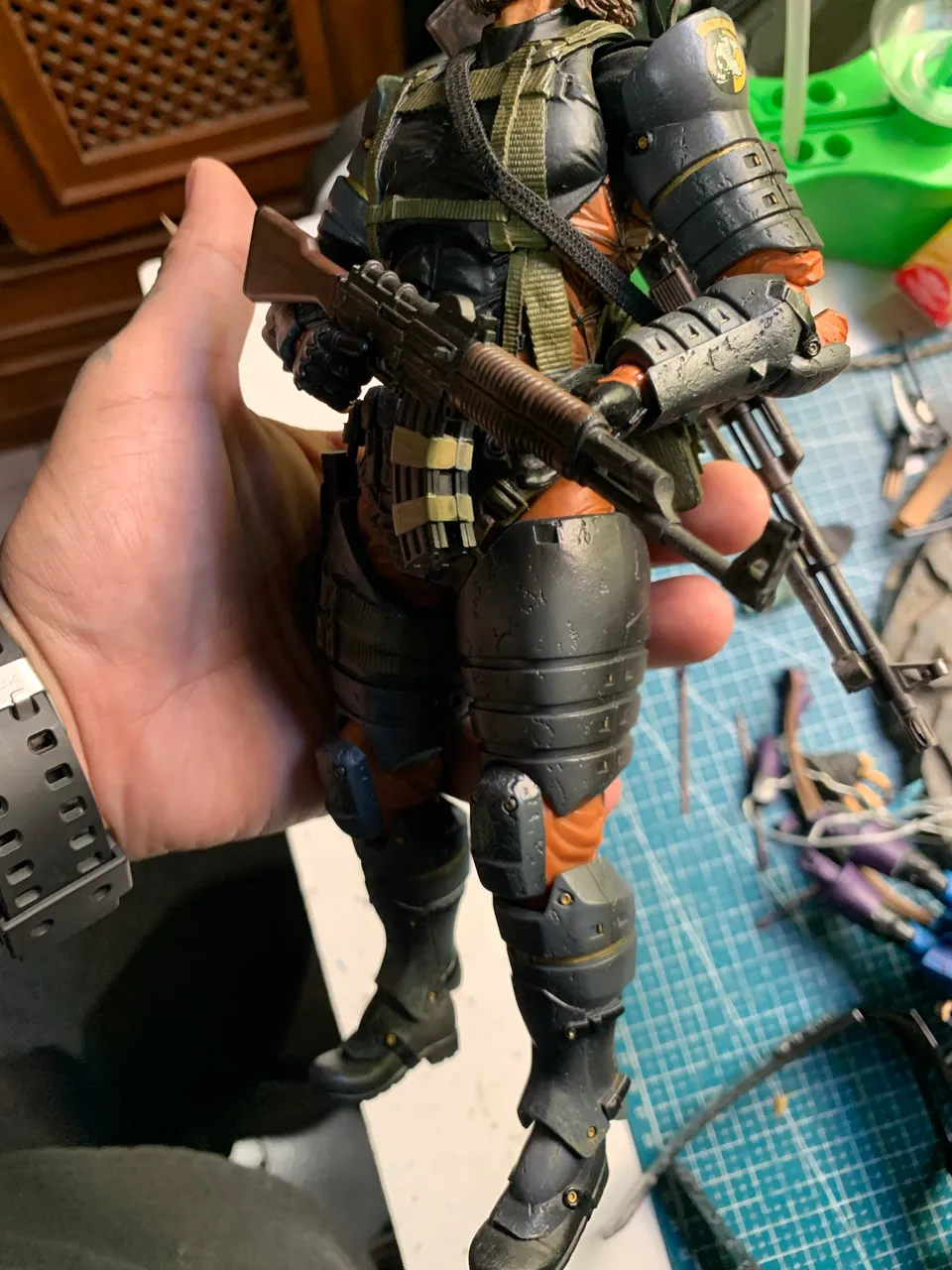 Action Figure Old Snake Metal Gear 20th Anniversary Medicom Action Figure Old Snake Metal Gear 20th Anniversary Medicom