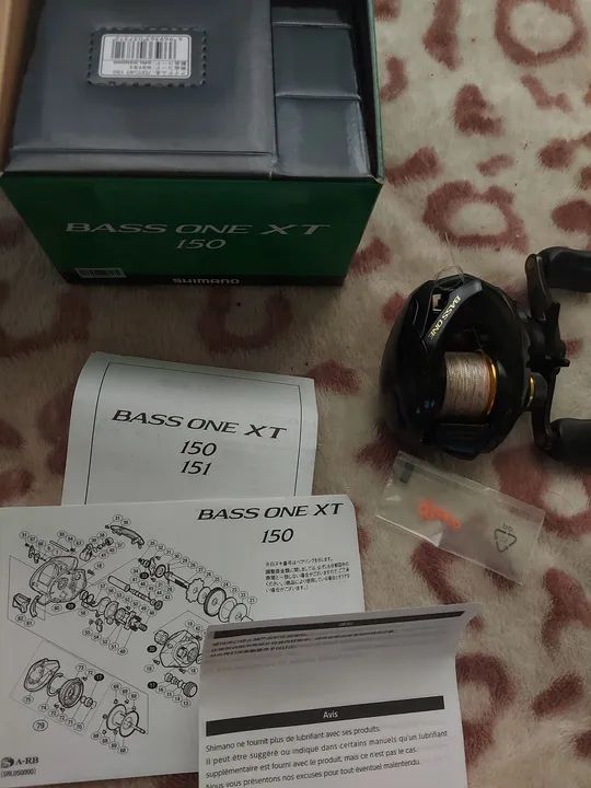 Carretilha de Pesca Shimano Bass One - Foto 2