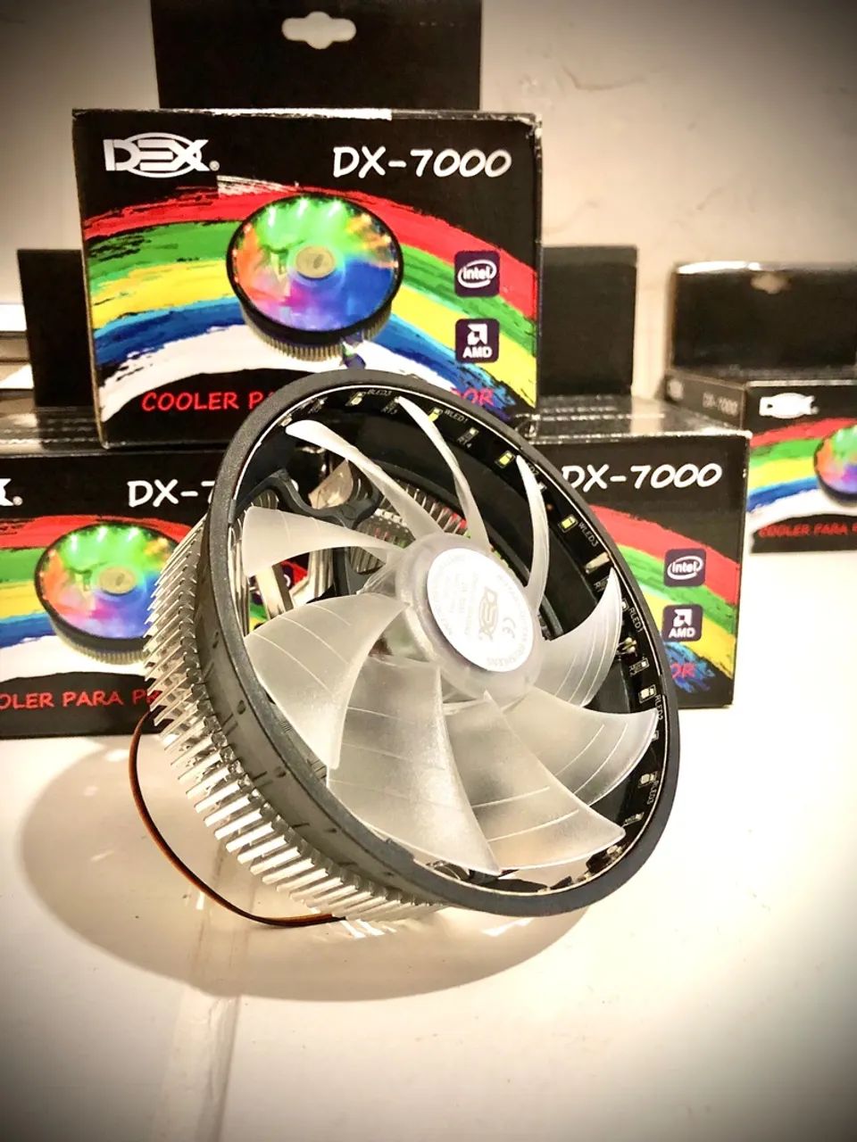 Cooler para PC com iluminação RGB - Foto 2