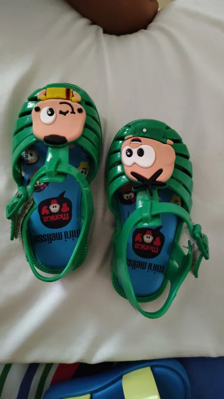 Sandálias melissa infantil 