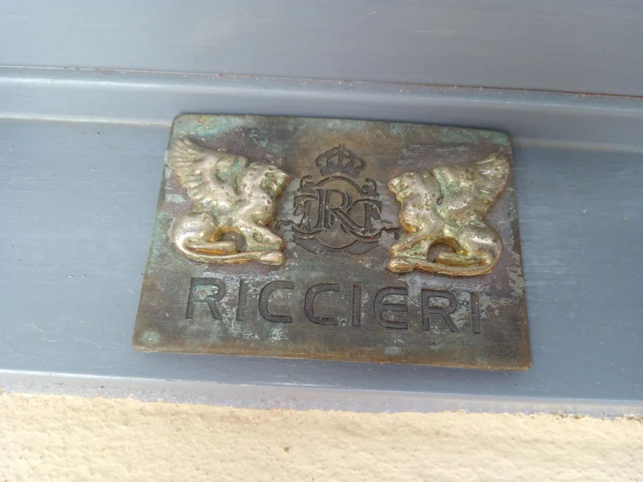Plaqueta Antiga Riccieri  - Foto 3