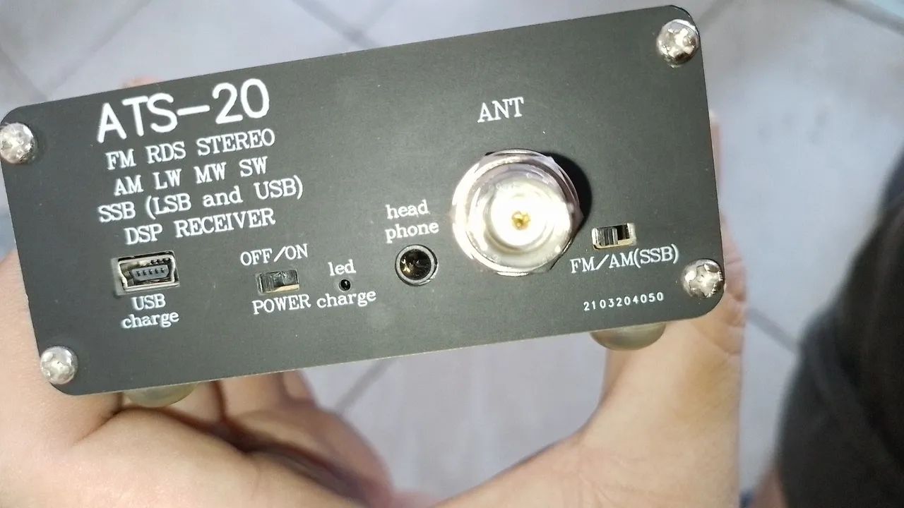 Rádio multi bandas Ats-20 - Foto 5