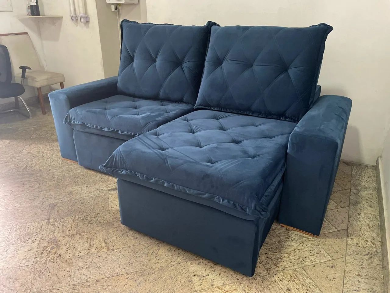 SOFÁ RETRÁTIL RECLINÁVEL SUPER CONFORTO E QUALIDADE GARANTIDOS!! 727TT665578336863107121