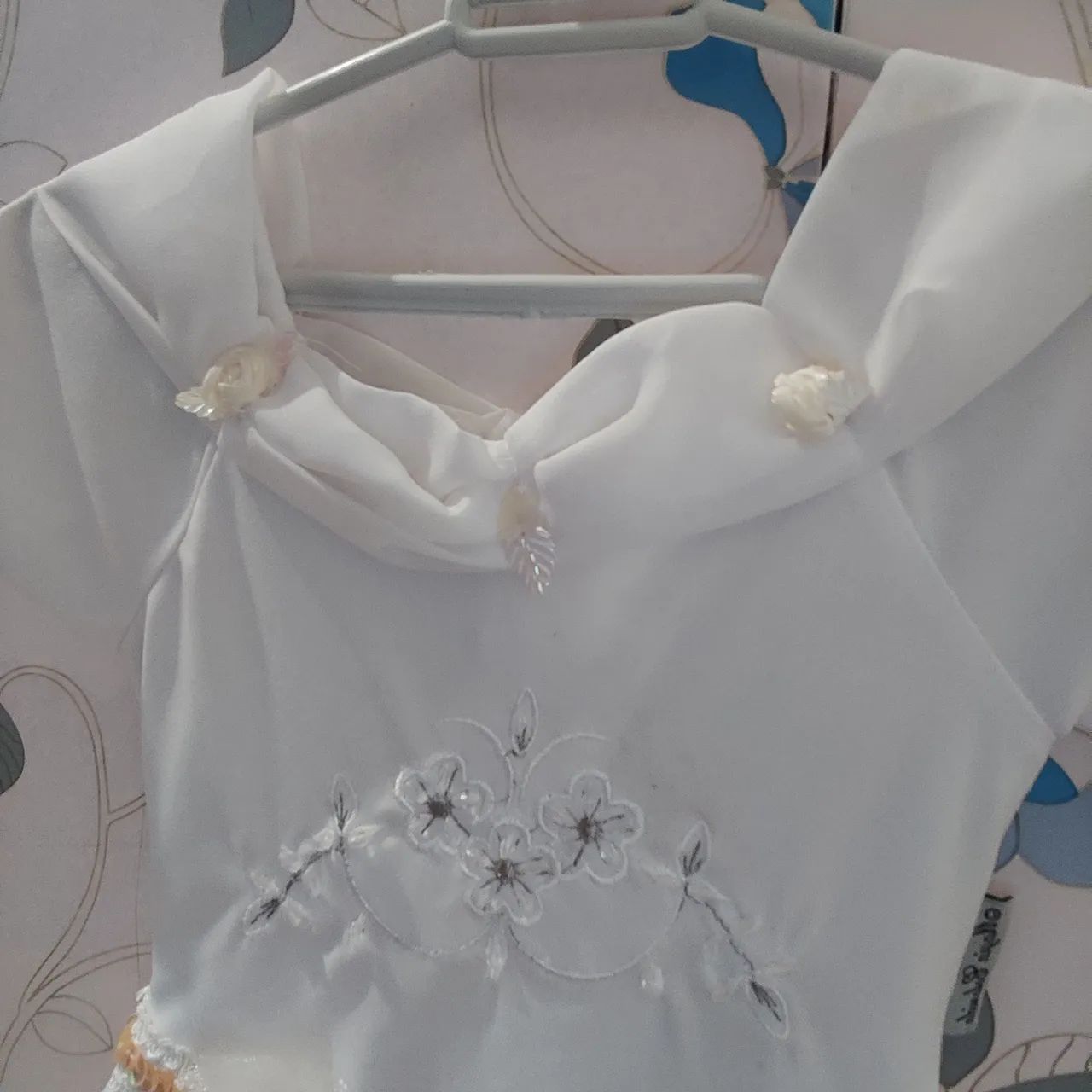 Vestido branco de festa para menina - Foto 2