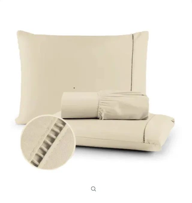 Jogo de lençol queen 3 peças micropercal 400 fios - Foto 5