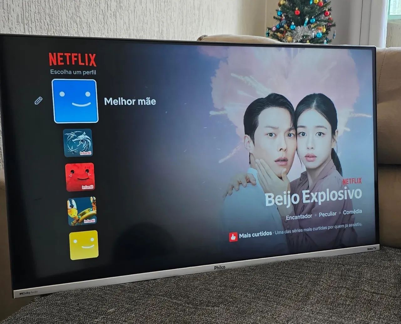 Smart TV 42P, modelo novo, borda infinita (entrego e aceito cartão)<br> - Foto 4