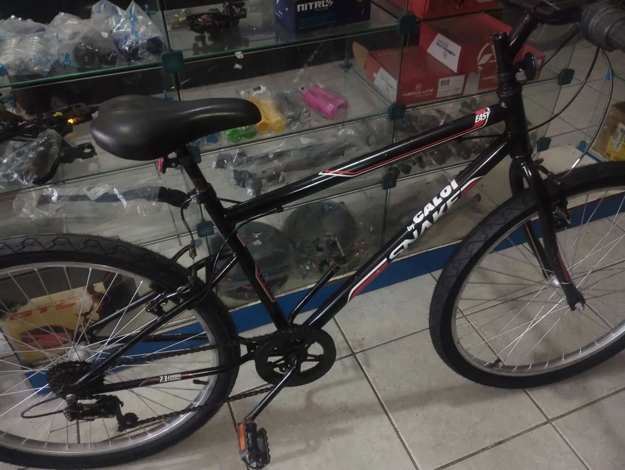 BICICLETA ARO 26 CALOI COM MACHAS