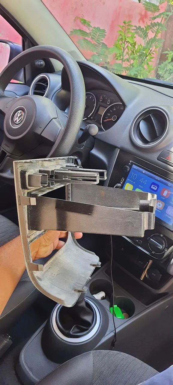 Moldura painel central vw gol saveiro  G6   - Foto 2