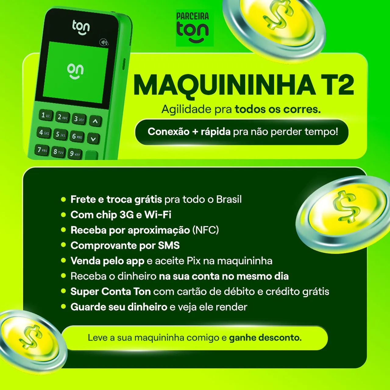 Maquininha de cartão  - Foto 3