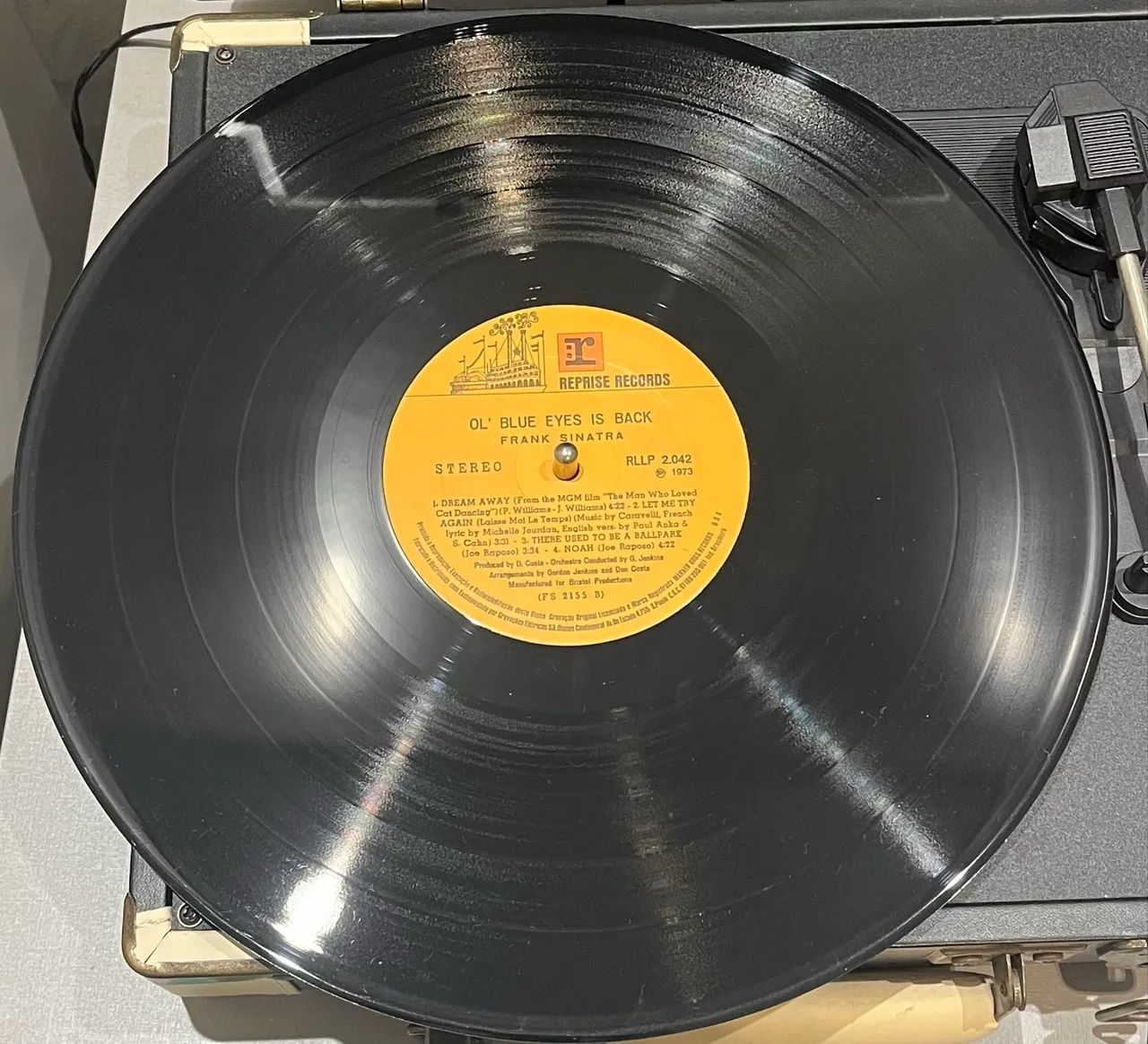 Lp Frank Sinatra - Ol? blue eyes is back - Foto 3