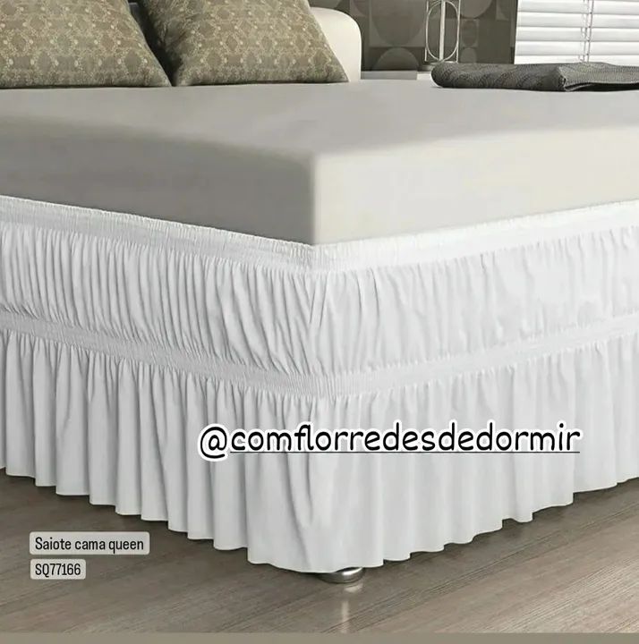 Saiote Para Cama Queen - Entrega Grátis 