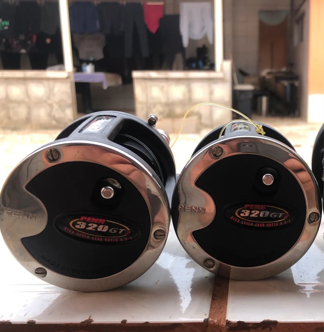 Carretilhas de pesca mar