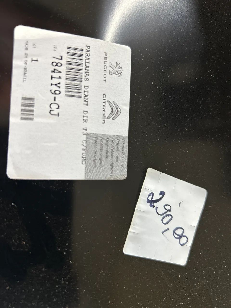 Pára-lama peugeot original novo só 290 - Foto 2