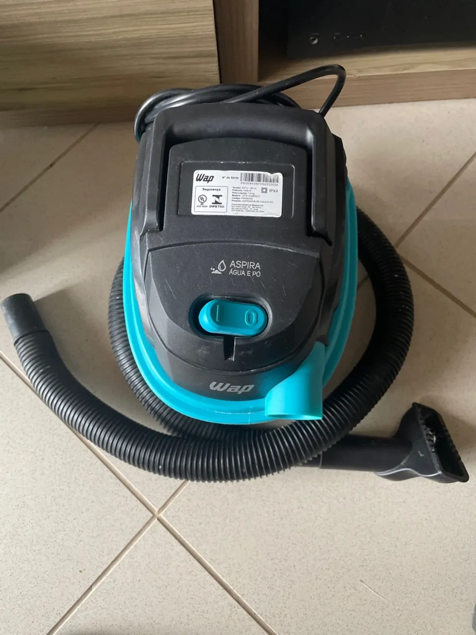 Aspirador de Pó super compacto