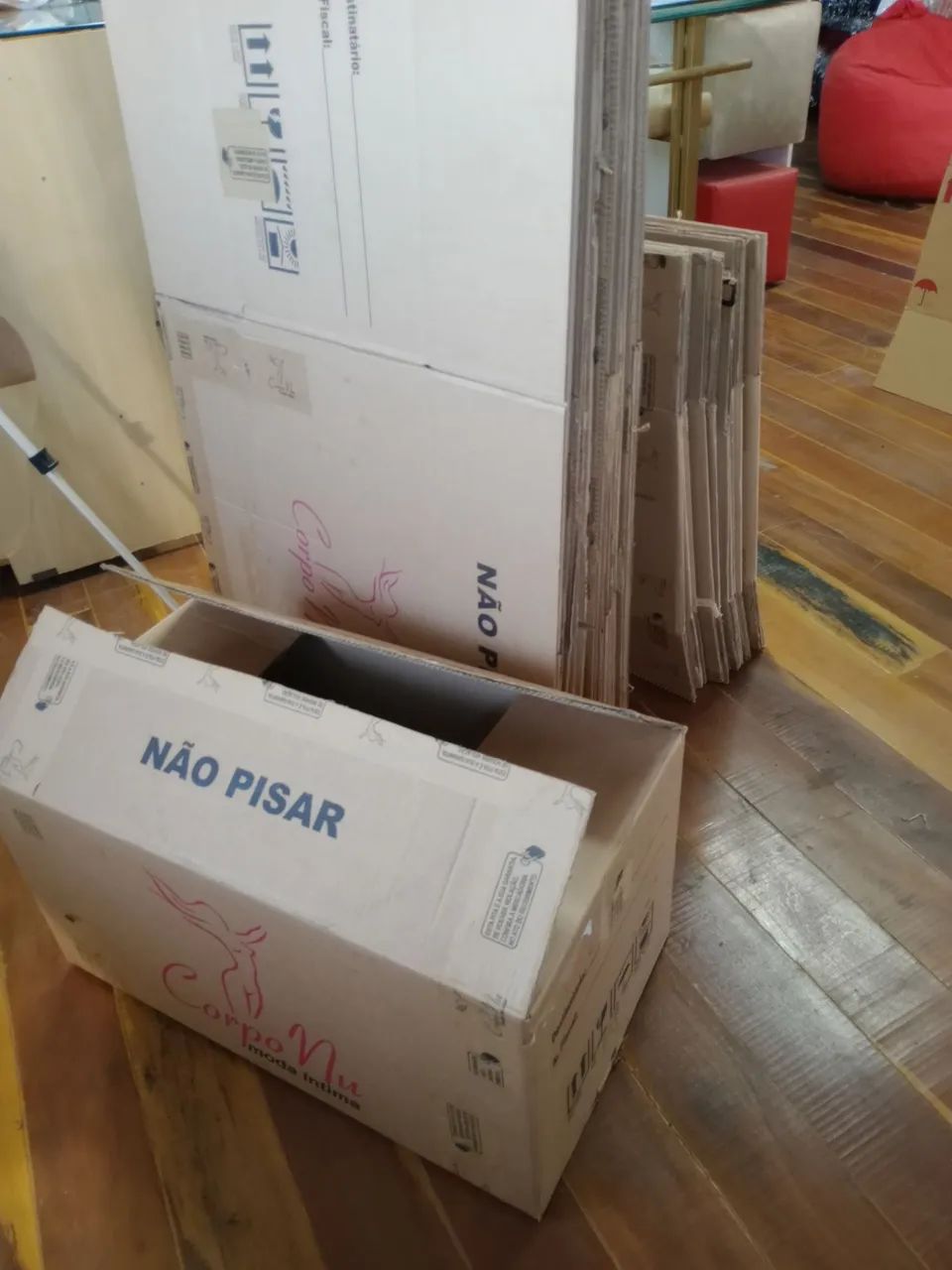 Caixas de papelão para embalagem kit com 10 unidades 