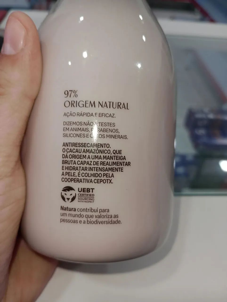Natura Ekos Cacau Polpa Hidratante Corporal 400ml - Foto 3