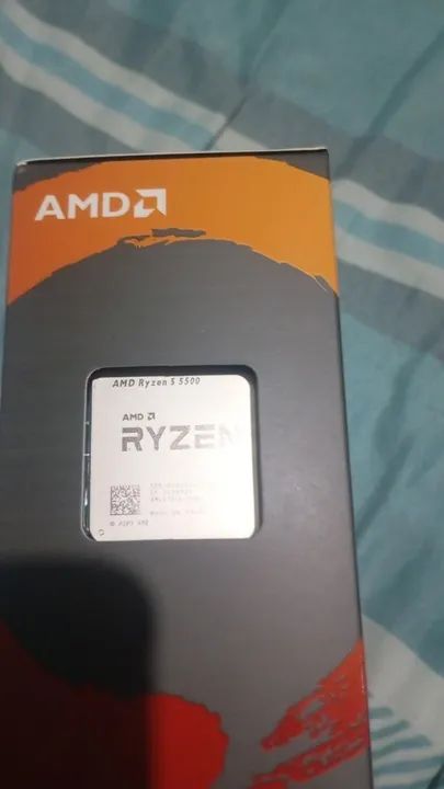 Processador AMD Ryzen 5 5500 novo com cooler - Foto 2
