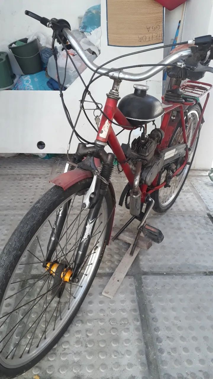 Bicicleta  a motor reliquia unico dono a 20 anos bon estado - Foto 2