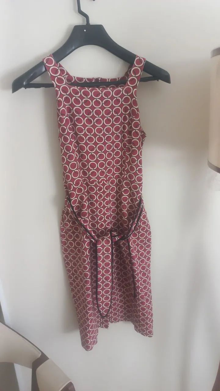 Vestido estampado detalhes - Foto 3