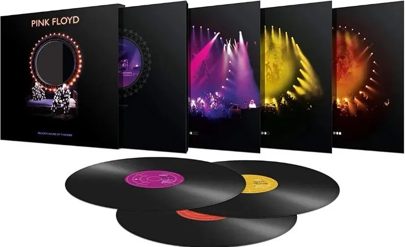 Box LP VINIL Pink Floyd - Triplo (Delicate Sound Of Thunde) - lacrado