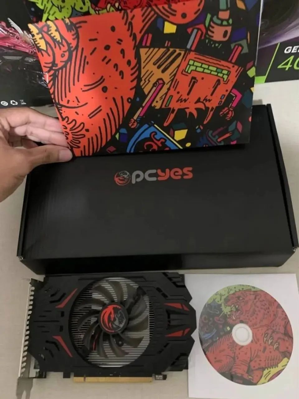 Placa de vídeo vende agora 4GB ddr5