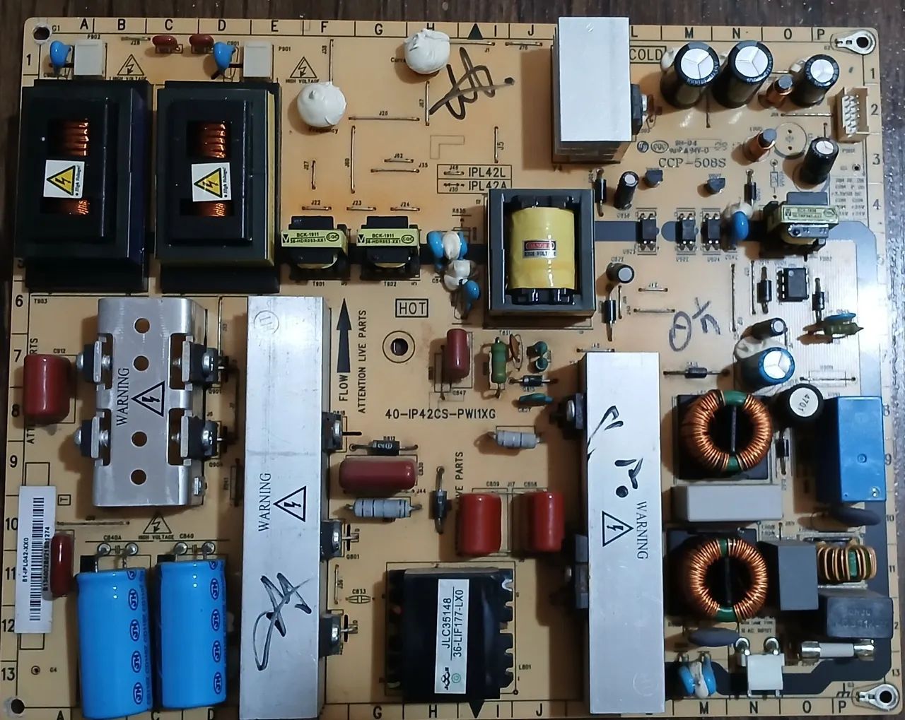 Placa Fonte Philips 40-ip42cs-pwi1xg.     Modelo42pfl3604/78 - Foto 2