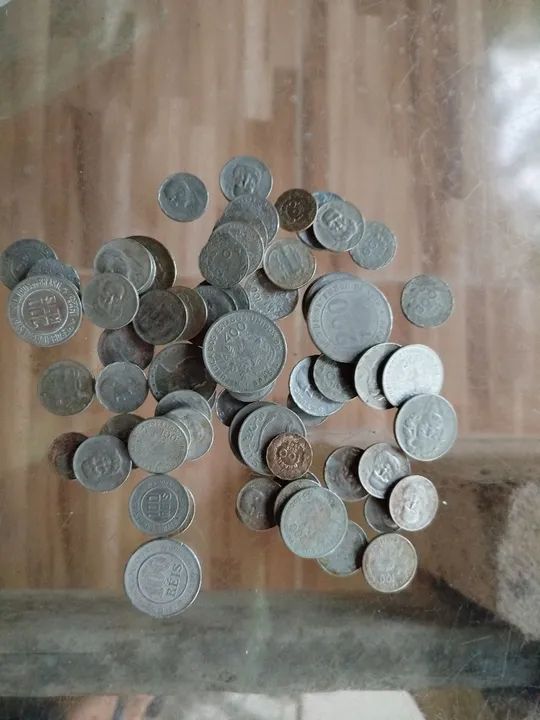 Moedas Antigas de Réis, Cruzados e Cruzeiro * - Foto 3