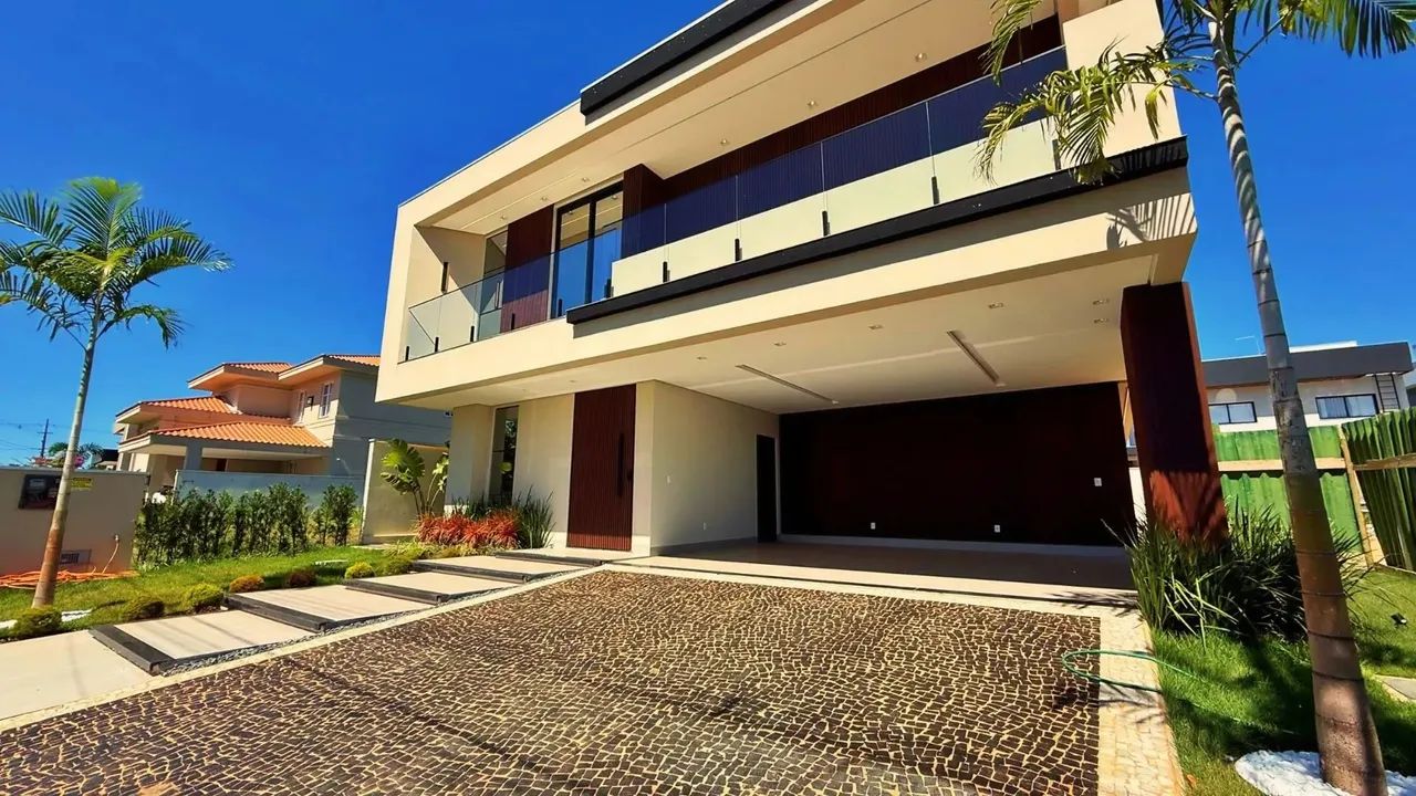 Sobrado 5 Suítes, 432 m² c/ Lazer à Venda no Condomínio Alphaville - Foto 3