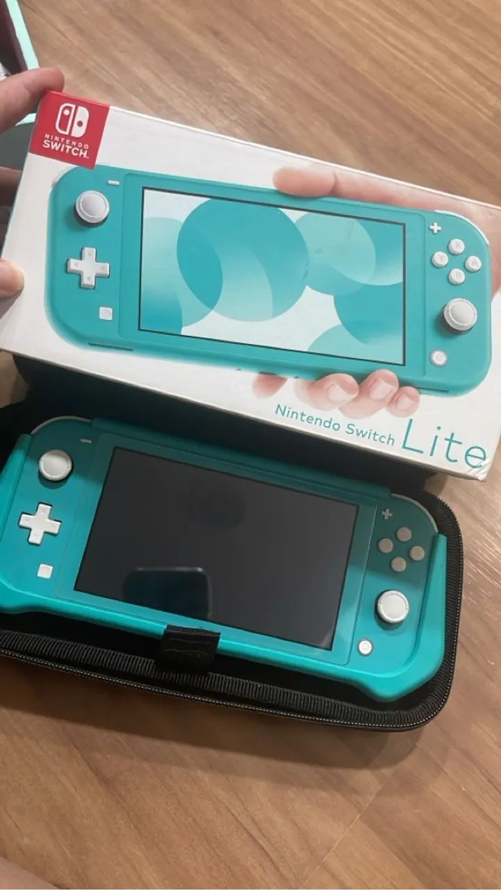 Nintendo Switch Lite - Turquesa - Novo