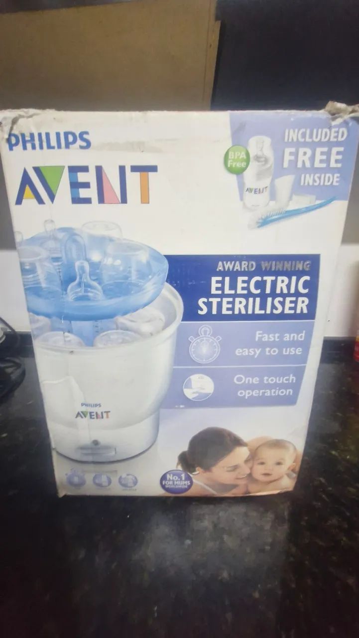 Esterilizador Elétrico de Mamadeiras Avent