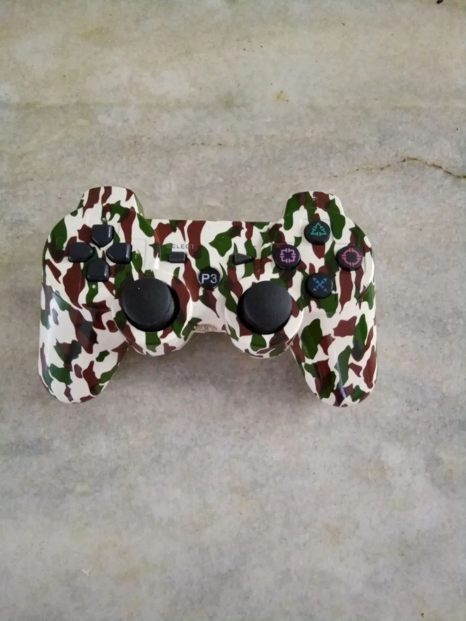 Controle Ps3 camuflado.