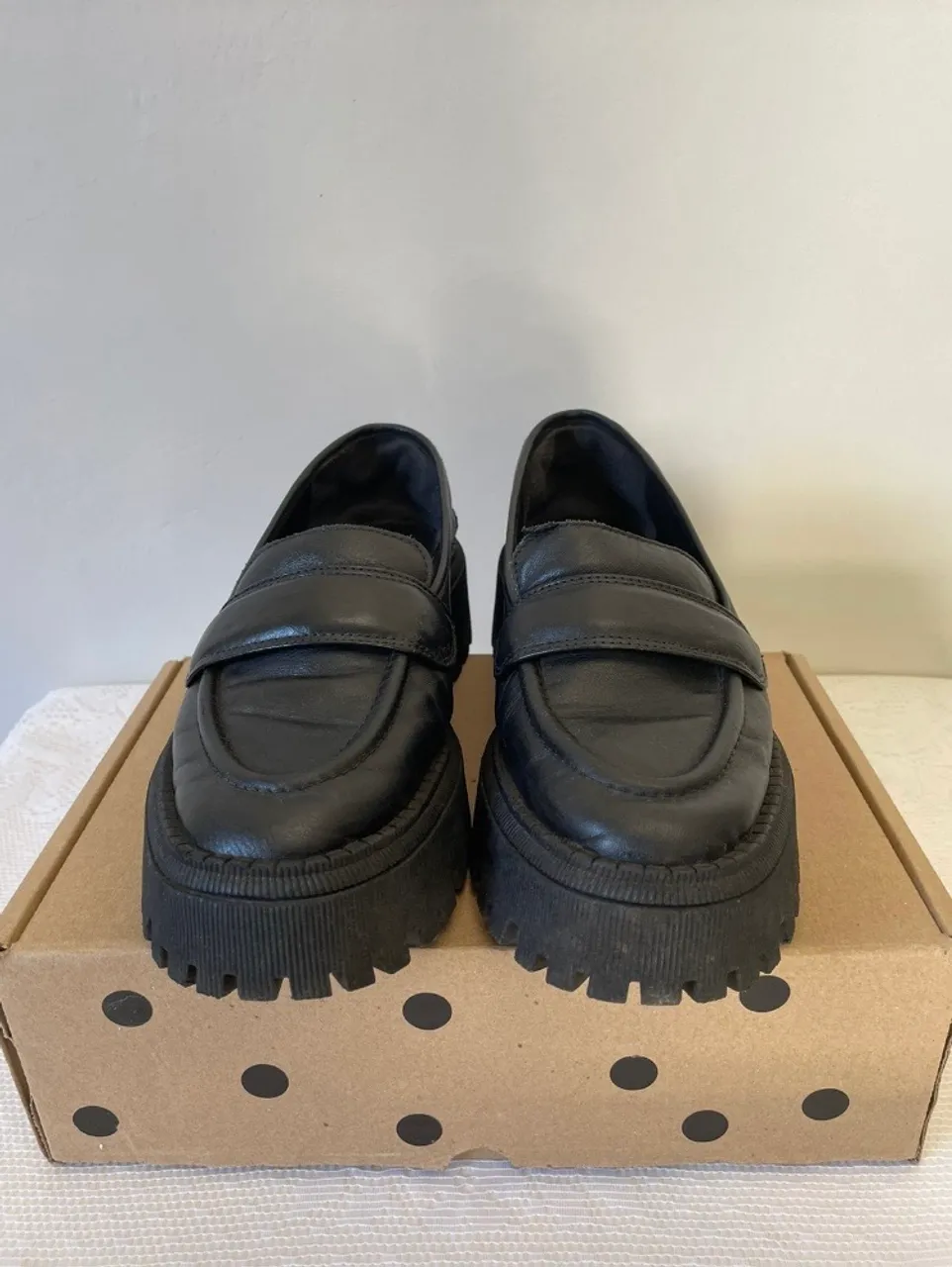 Mocassim de couro Arezzo