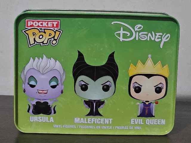 Funko Pocket Pop Villans Disney 08 Ursula / Maleficent / Evil Queen  - Foto 2