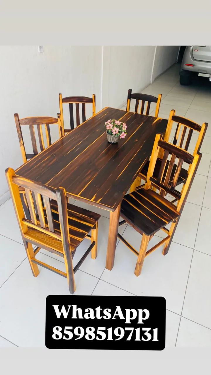 CONJUNTOS FIXOS COM 6 CADEIRAS  - Foto 2