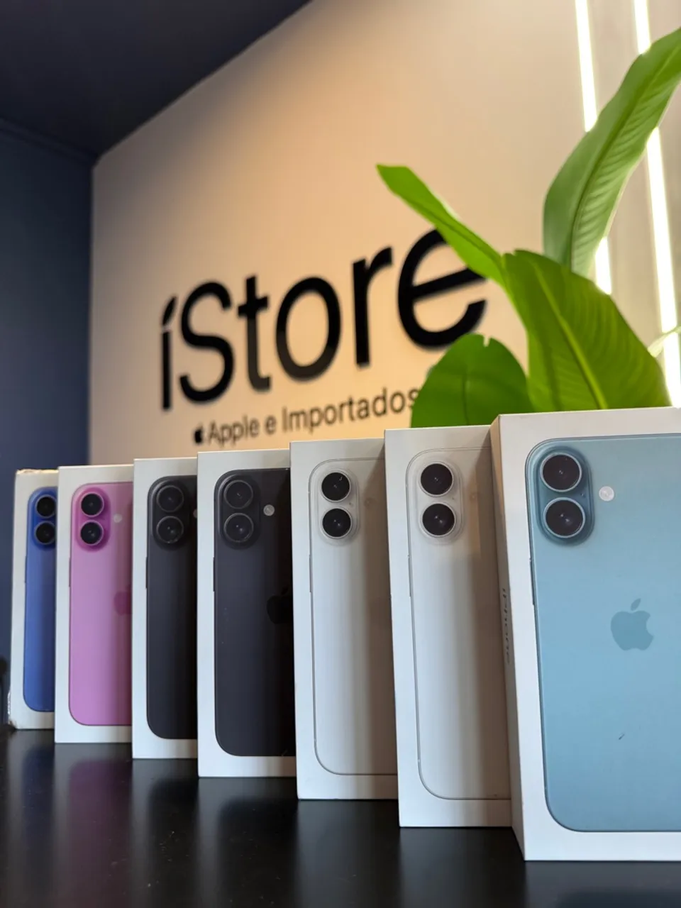 iPHONE 16 128Gb NOVO, 1 ano de garantia Apple TODAS AS CORES DISPONÍVEIS