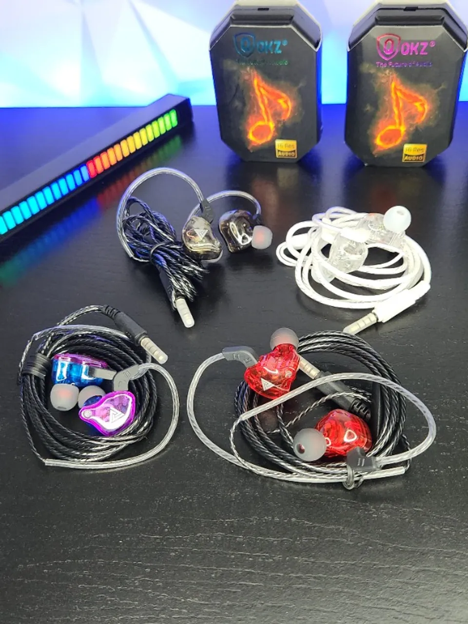 Fone de Ouvido QKZ AK6 - Várias Cores - Retorno de Palco