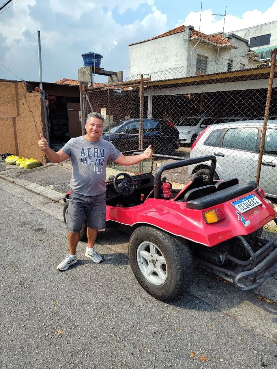 Buggy Menon 1.6 Gasolina 1970 Vermelho 