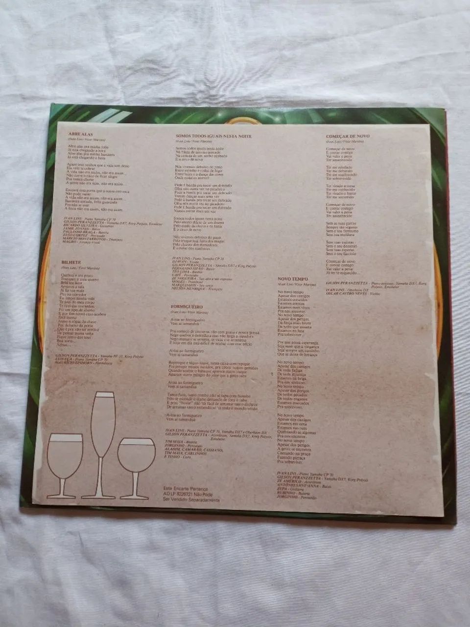 DISCO DE VINIL - JUNTOS IVAN LINS  - Foto 4