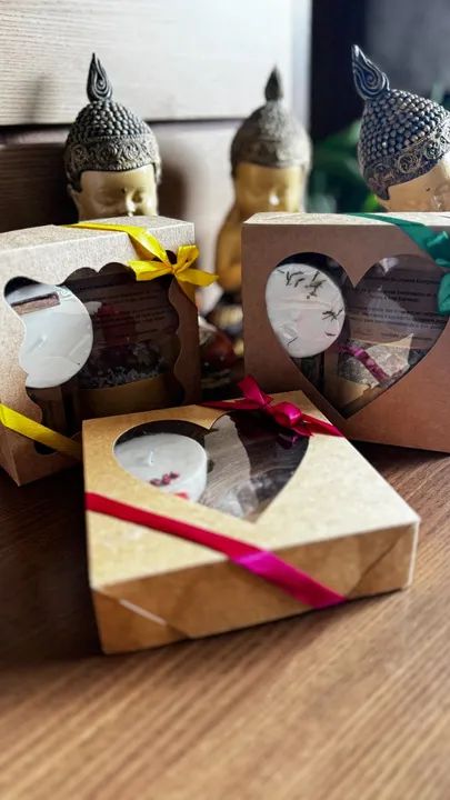 Kit Vela, Sabonete e Banho Aromático