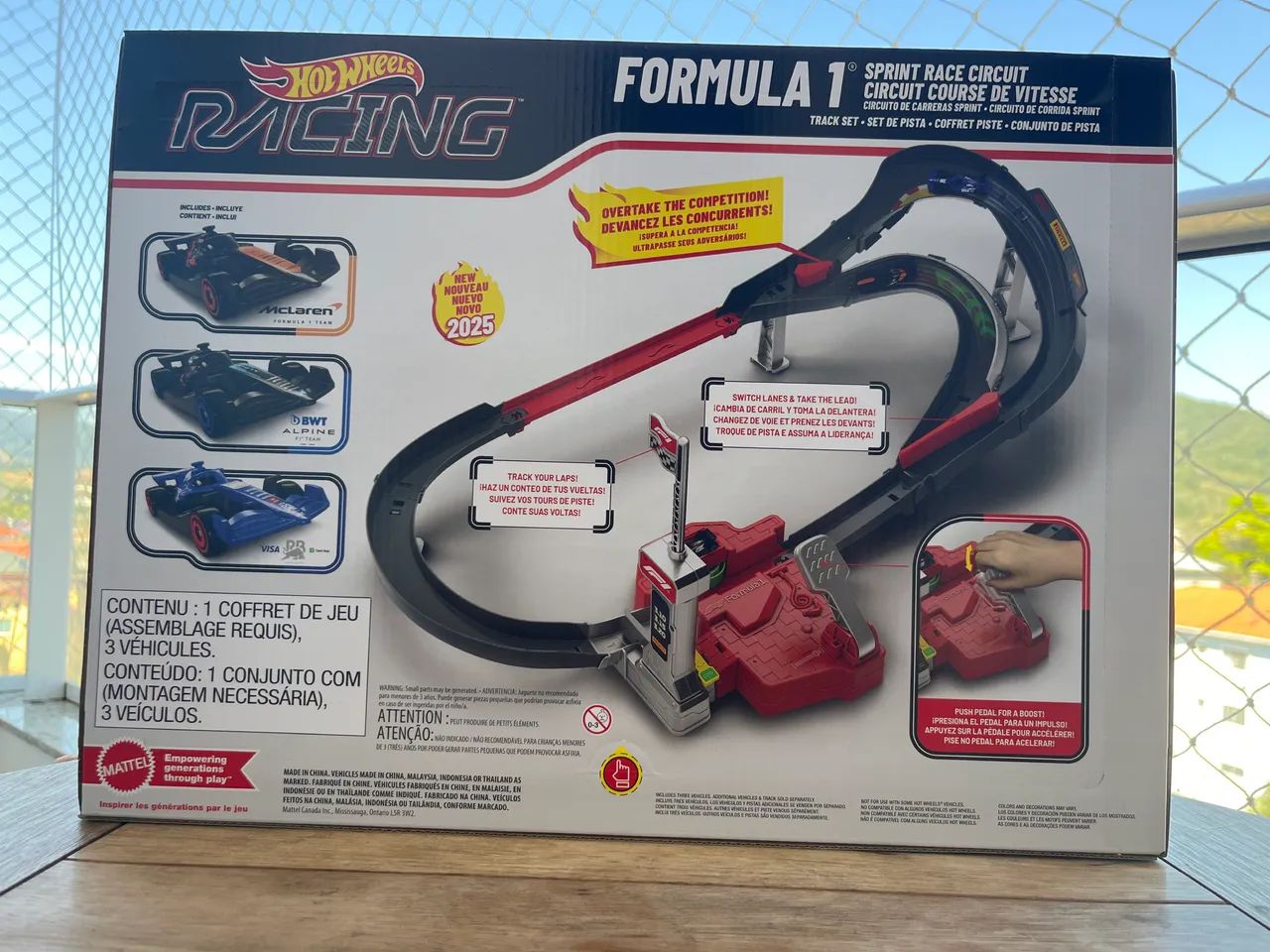 Pista Hot Wheels Miniaturas Formula 1 - F1 Sprint Race Circuit - Foto 4