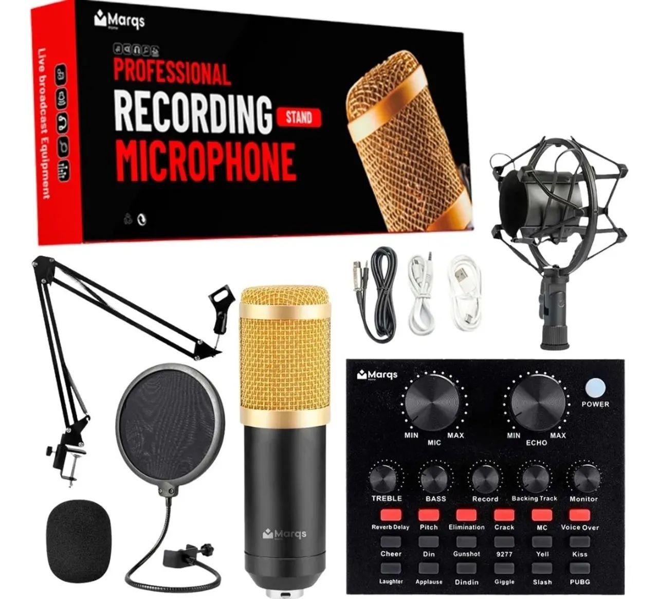 Kit Interface Mesa V8 + Microfone Bm800