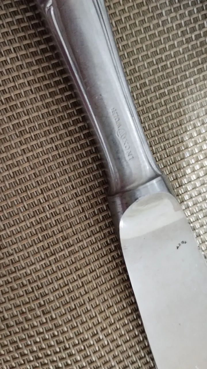 Jogo antigo com 6 Facas de Mesa " Inox Wolf " - Foto 3