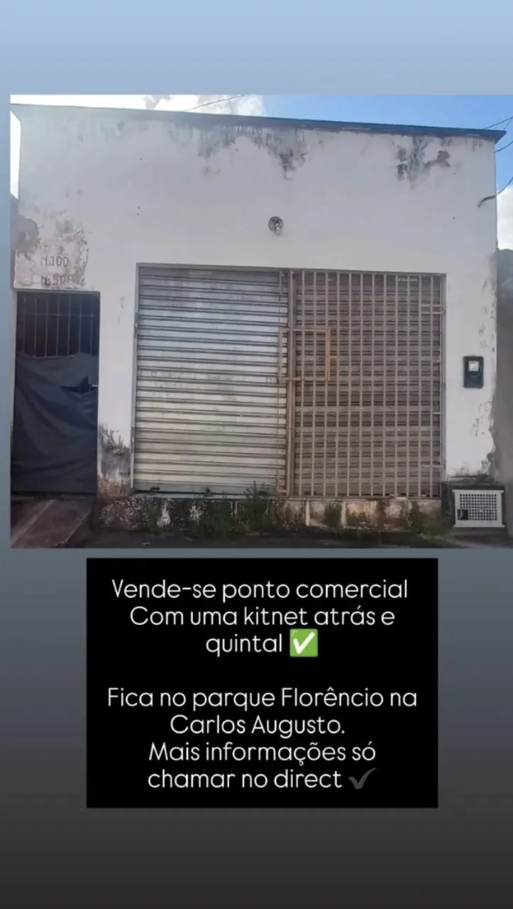 Ponto Comercial e Kitnet