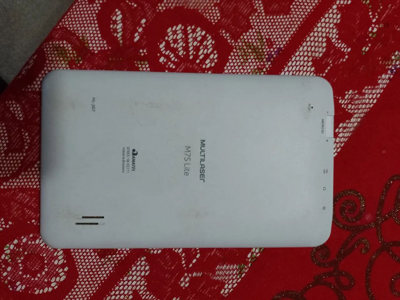 Tablet M7S Lite Multilaser com tela quebrada - Foto 2