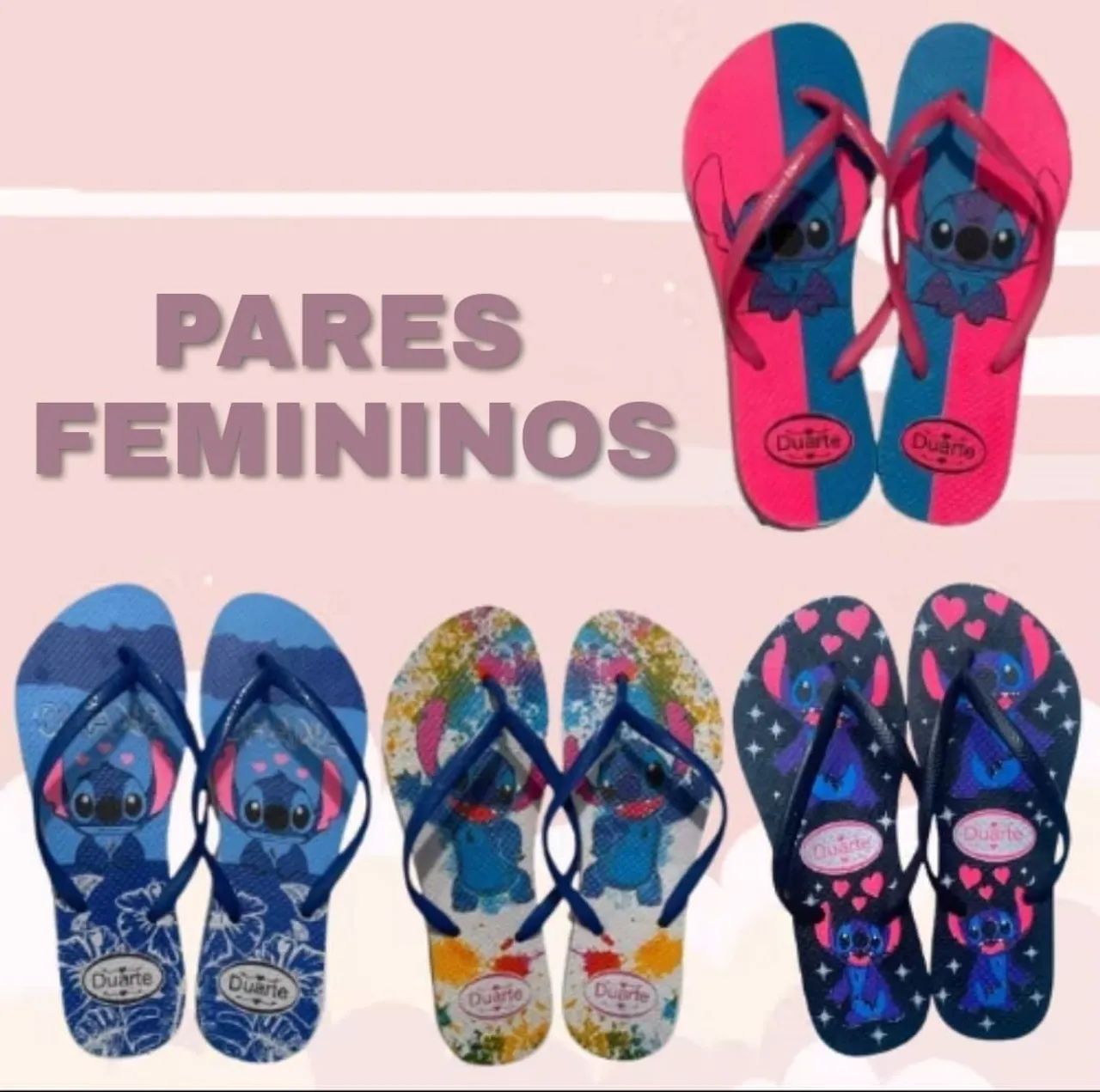 Chinelo Havaianas Stitch Duarte