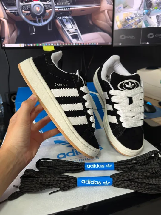 Tênis adidas Campus 00s preto branco
