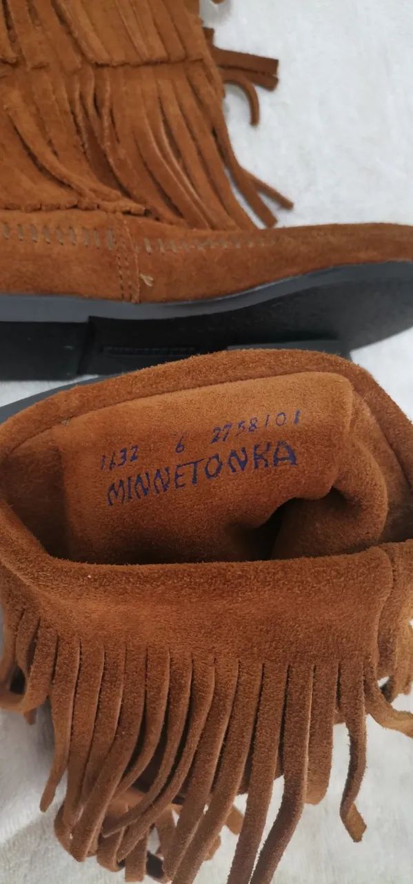 Botas Minnetonka Camurça  - Foto 3
