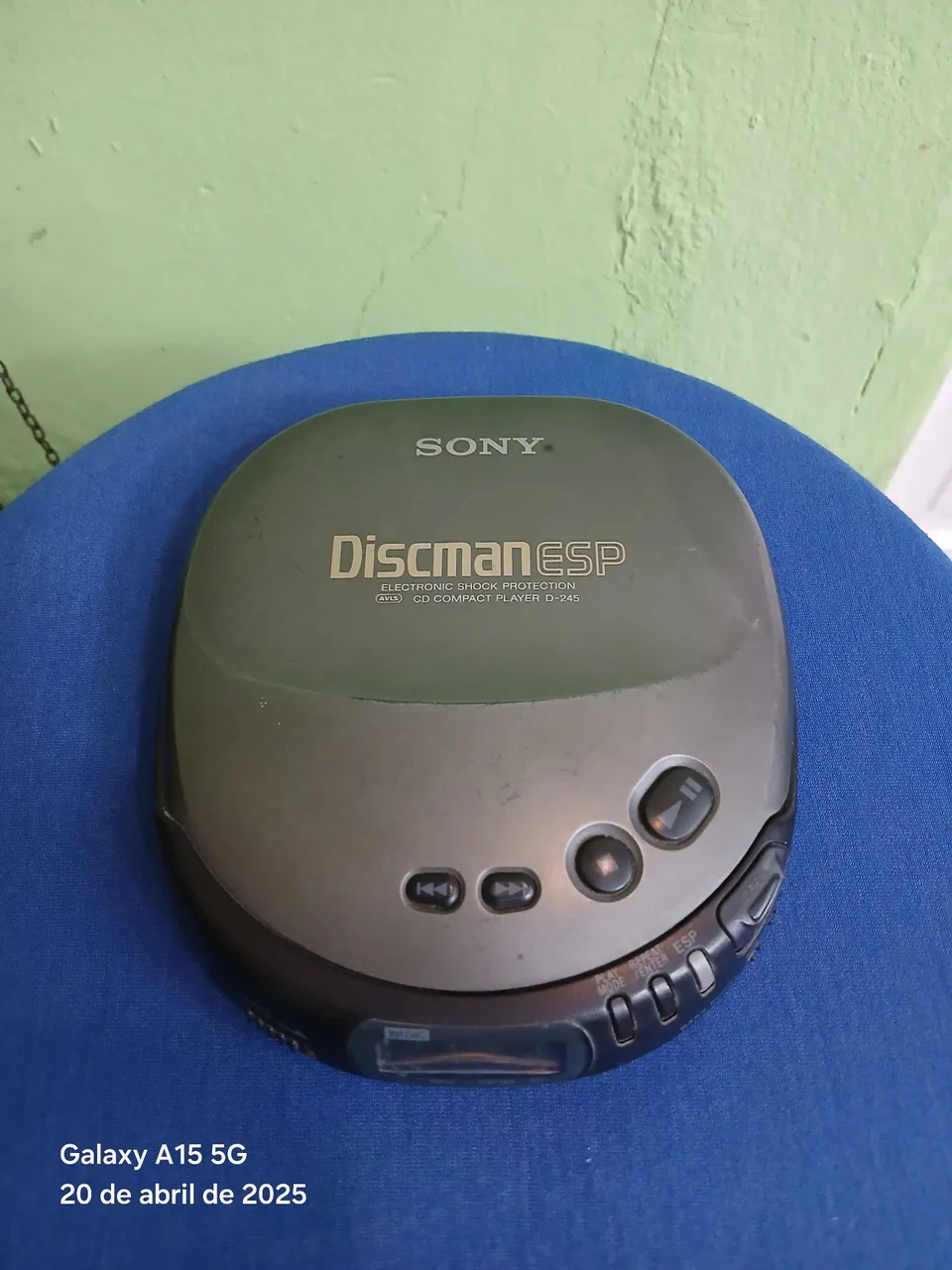 Discman Sony ( venda no estado)