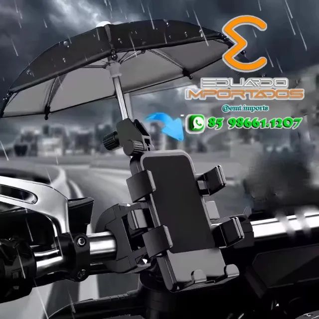 Suporte Celular com Proteção Chuva Sol OR-SP26 OBERON - Foto 2