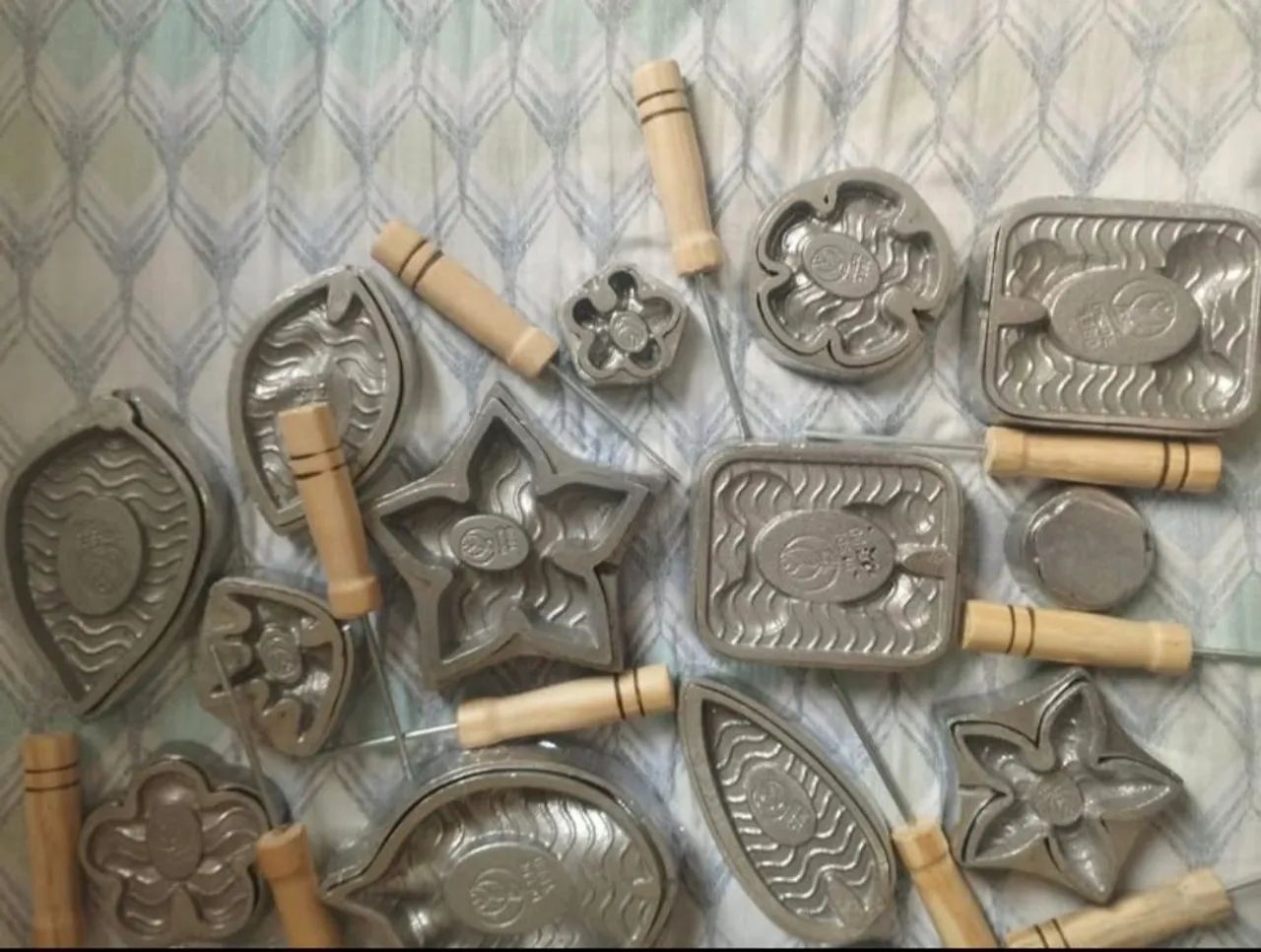 Kit com 22 frisadores para flores artesanais dm EVA - Foto 3
